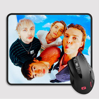 Pastele 5 Seconds of Summer Custom Mouse Pad Awesome Personalized Printed Computer Mouse Pad Desk Mat PC Computer Laptop Game keyboard Pad Premium Non Slip Rectangle Gaming Mouse Pad