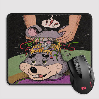 Pastele Chuck E Cheese Custom Mouse Pad Awesome Personalized Printed Computer Mouse Pad Desk Mat PC Computer Laptop Game keyboard Pad Premium Non Slip Rectangle Gaming Mouse Pad