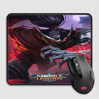 Pastele Hayabusa Mobile Legends Custom Mouse Pad Awesome Personalized Printed Computer Mouse Pad Desk Mat PC Computer Laptop Game keyboard Pad Premium Non Slip Rectangle Gaming Mouse Pad