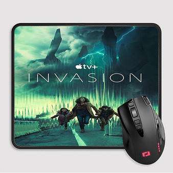 Pastele Invasion Tv Series Custom Mouse Pad Awesome Personalized Printed Computer Mouse Pad Desk Mat PC Computer Laptop Game keyboard Pad Premium Non Slip Rectangle Gaming Mouse Pad