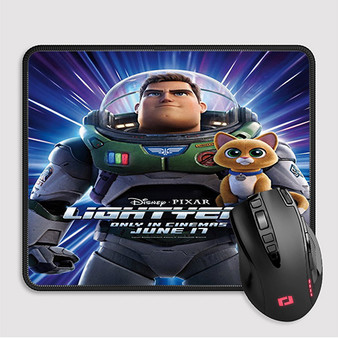 Pastele Lightyear Movie Custom Mouse Pad Awesome Personalized Printed Computer Mouse Pad Desk Mat PC Computer Laptop Game keyboard Pad Premium Non Slip Rectangle Gaming Mouse Pad