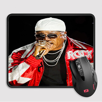 Pastele LL Cool J Custom Mouse Pad Awesome Personalized Printed Computer Mouse Pad Desk Mat PC Computer Laptop Game keyboard Pad Premium Non Slip Rectangle Gaming Mouse Pad