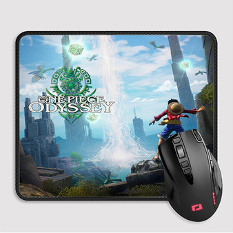 Pastele One Piece Odyssey Custom Mouse Pad Awesome Personalized Printed Computer Mouse Pad Desk Mat PC Computer Laptop Game keyboard Pad Premium Non Slip Rectangle Gaming Mouse Pad