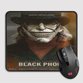 Pastele The Black Phone Custom Mouse Pad Awesome Personalized Printed Computer Mouse Pad Desk Mat PC Computer Laptop Game keyboard Pad Premium Non Slip Rectangle Gaming Mouse Pad