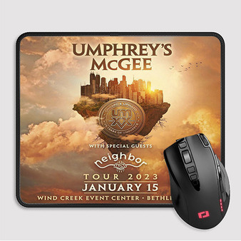 Pastele Umphrey s Mc Gee Custom Mouse Pad Awesome Personalized Printed Computer Mouse Pad Desk Mat PC Computer Laptop Game keyboard Pad Premium Non Slip Rectangle Gaming Mouse Pad