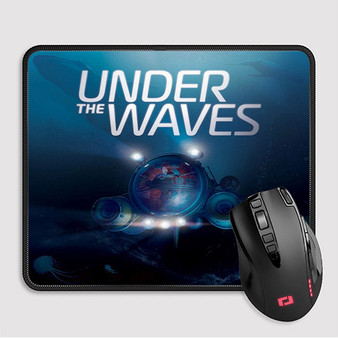 Pastele Under The Waves Custom Mouse Pad Awesome Personalized Printed Computer Mouse Pad Desk Mat PC Computer Laptop Game keyboard Pad Premium Non Slip Rectangle Gaming Mouse Pad