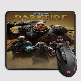 Pastele Warhammer 40k Darktide Custom Mouse Pad Awesome Personalized Printed Computer Mouse Pad Desk Mat PC Computer Laptop Game keyboard Pad Premium Non Slip Rectangle Gaming Mouse Pad