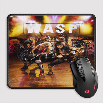 Pastele WASP Band Custom Mouse Pad Awesome Personalized Printed Computer Mouse Pad Desk Mat PC Computer Laptop Game keyboard Pad Premium Non Slip Rectangle Gaming Mouse Pad