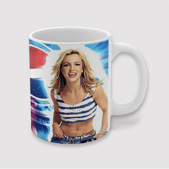 Pastele Britney Spears Pepsi 2 Custom Ceramic Mug Awesome Personalized Printed 11oz 15oz 20oz Ceramic Cup Coffee Tea Milk Drink Bistro Wine Travel Party White Mugs With Grip Handle