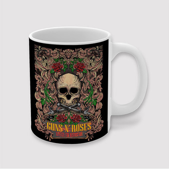 Pastele Gun N Roses Appetite For Destruction Custom Ceramic Mug Awesome Personalized Printed 11oz 15oz 20oz Ceramic Cup Coffee Tea Milk Drink Bistro Wine Travel Party White Mugs With Grip Handle
