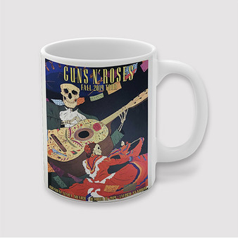 Pastele Guns N Roses Mexico 2019 Custom Ceramic Mug Awesome Personalized Printed 11oz 15oz 20oz Ceramic Cup Coffee Tea Milk Drink Bistro Wine Travel Party White Mugs With Grip Handle