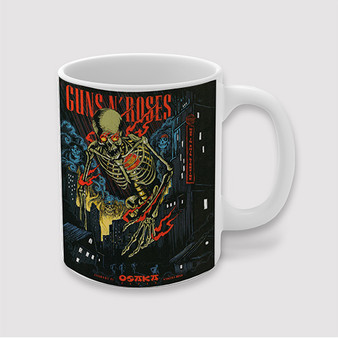 Pastele Guns N Roses Osaka Japan jpeg Custom Ceramic Mug Awesome Personalized Printed 11oz 15oz 20oz Ceramic Cup Coffee Tea Milk Drink Bistro Wine Travel Party White Mugs With Grip Handle