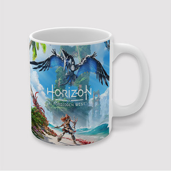 Pastele Horizon Forbidden West Custom Ceramic Mug Awesome Personalized Printed 11oz 15oz 20oz Ceramic Cup Coffee Tea Milk Drink Bistro Wine Travel Party White Mugs With Grip Handle