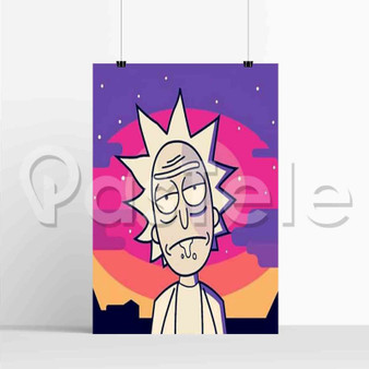 Rick Sanchez Rick and Morty New Silk Poster Custom Printed Wall Decor 20 x 13 Inch 24 x 36 Inch