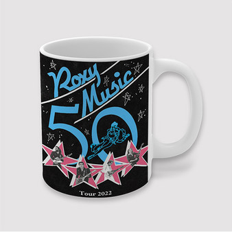 Pastele Roxy Music Tour jpeg Custom Ceramic Mug Awesome Personalized Printed 11oz 15oz 20oz Ceramic Cup Coffee Tea Milk Drink Bistro Wine Travel Party White Mugs With Grip Handle