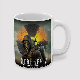 Pastele S T A L K E R 2 Heart of Chornobyl Custom Ceramic Mug Awesome Personalized Printed 11oz 15oz 20oz Ceramic Cup Coffee Tea Milk Drink Bistro Wine Travel Party White Mugs With Grip Handle