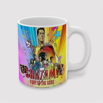 Pastele Shazam Fury of the Gods Custom Ceramic Mug Awesome Personalized Printed 11oz 15oz 20oz Ceramic Cup Coffee Tea Milk Drink Bistro Wine Travel Party White Mugs With Grip Handle