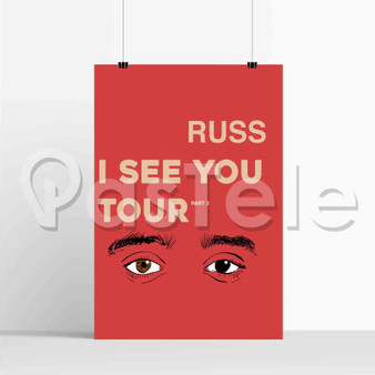 Russ I See You Tour New Silk Poster Custom Printed Wall Decor 20 x 13 Inch 24 x 36 Inch