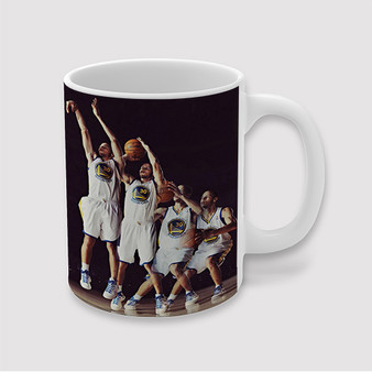 Pastele Stephen Curry Jump Shot Custom Ceramic Mug Awesome Personalized Printed 11oz 15oz 20oz Ceramic Cup Coffee Tea Milk Drink Bistro Wine Travel Party White Mugs With Grip Handle