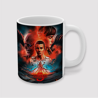 Pastele Stranger Things 5 Series Custom Ceramic Mug Awesome Personalized Printed 11oz 15oz 20oz Ceramic Cup Coffee Tea Milk Drink Bistro Wine Travel Party White Mugs With Grip Handle