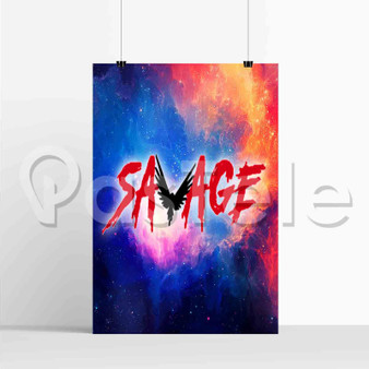 Savage Maverick Logan Paul New Silk Poster Custom Printed Wall Decor 20 x 13 Inch 24 x 36 Inch