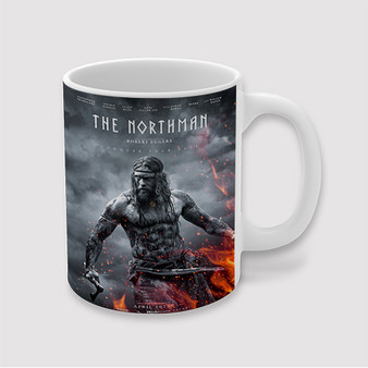 Pastele The Northman 3 Custom Ceramic Mug Awesome Personalized Printed 11oz 15oz 20oz Ceramic Cup Coffee Tea Milk Drink Bistro Wine Travel Party White Mugs With Grip Handle