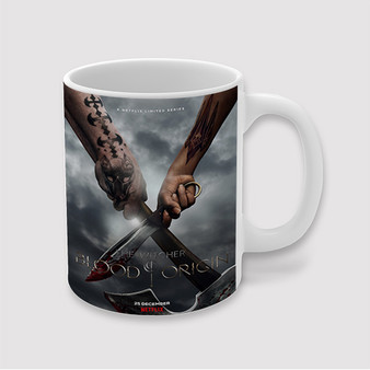 Pastele The Witcher Blood Origin Custom Ceramic Mug Awesome Personalized Printed 11oz 15oz 20oz Ceramic Cup Coffee Tea Milk Drink Bistro Wine Travel Party White Mugs With Grip Handle