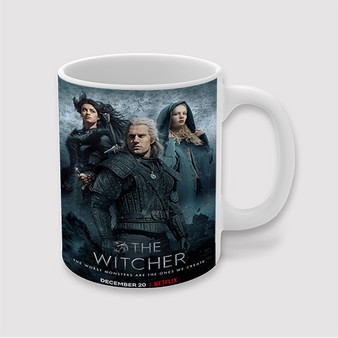 Pastele The Witcher Tv Series Custom Ceramic Mug Awesome Personalized Printed 11oz 15oz 20oz Ceramic Cup Coffee Tea Milk Drink Bistro Wine Travel Party White Mugs With Grip Handle