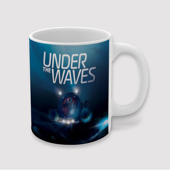 Pastele Under The Waves Custom Ceramic Mug Awesome Personalized Printed 11oz 15oz 20oz Ceramic Cup Coffee Tea Milk Drink Bistro Wine Travel Party White Mugs With Grip Handle