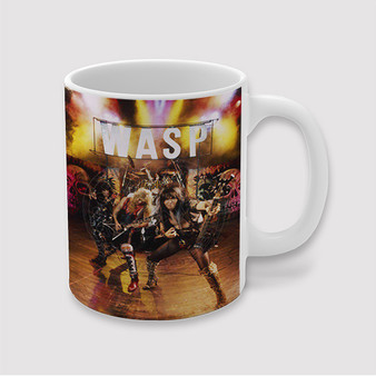 Pastele WASP Band Custom Ceramic Mug Awesome Personalized Printed 11oz 15oz 20oz Ceramic Cup Coffee Tea Milk Drink Bistro Wine Travel Party White Mugs With Grip Handle