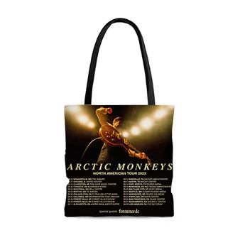 Pastele Arctic Monkeys 2023 Tour Custom Personalized Tote Bag Awesome Unisex Polyester Cotton Bags AOP All Over Print Tote Bag School Work Travel Bags Fashionable Totebag