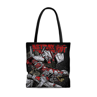 Pastele Astray Red Frame Gundam Custom Personalized Tote Bag Awesome Unisex Polyester Cotton Bags AOP All Over Print Tote Bag School Work Travel Bags Fashionable Totebag
