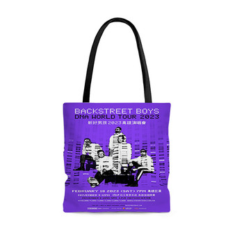 Pastele Backstreet Boys DNA World Tour 2023 Custom Personalized Tote Bag Awesome Unisex Polyester Cotton Bags AOP All Over Print Tote Bag School Work Travel Bags Fashionable Totebag