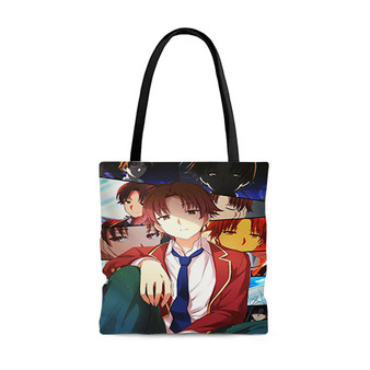Pastele Classroom of The Elite Kiyotaka Ayanokoji Custom Personalized Tote Bag Awesome Unisex Polyester Cotton Bags AOP All Over Print Tote Bag School Work Travel Bags Fashionable Totebag