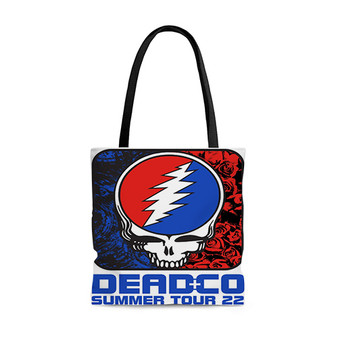 Pastele Dead and Company Summer Tour 2022 Custom Personalized Tote Bag Awesome Unisex Polyester Cotton Bags AOP All Over Print Tote Bag School Work Travel Bags Fashionable Totebag