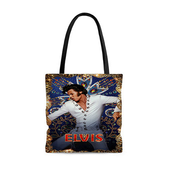 Pastele Elvis 2022 Poster Custom Personalized Tote Bag Awesome Unisex Polyester Cotton Bags AOP All Over Print Tote Bag School Work Travel Bags Fashionable Totebag