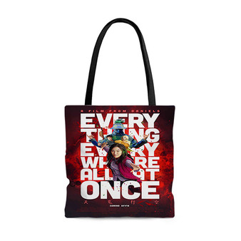 Pastele Everything Everywhere All at Once Custom Personalized Tote Bag Awesome Unisex Polyester Cotton Bags AOP All Over Print Tote Bag School Work Travel Bags Fashionable Totebag