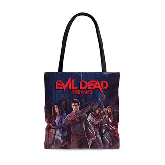 Pastele Evil Dead The Game Custom Personalized Tote Bag Awesome Unisex Polyester Cotton Bags AOP All Over Print Tote Bag School Work Travel Bags Fashionable Totebag