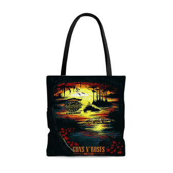 Pastele Guns N Roses Orlando US Custom Personalized Tote Bag Awesome Unisex Polyester Cotton Bags AOP All Over Print Tote Bag School Work Travel Bags Fashionable Totebag