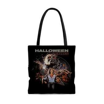 Pastele Halloween Ends 2 Custom Personalized Tote Bag Awesome Unisex Polyester Cotton Bags AOP All Over Print Tote Bag School Work Travel Bags Fashionable Totebag