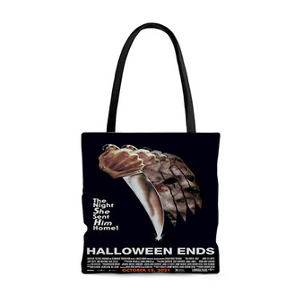 Pastele Halloween Ends Movie Poster Custom Personalized Tote Bag Awesome Unisex Polyester Cotton Bags AOP All Over Print Tote Bag School Work Travel Bags Fashionable Totebag