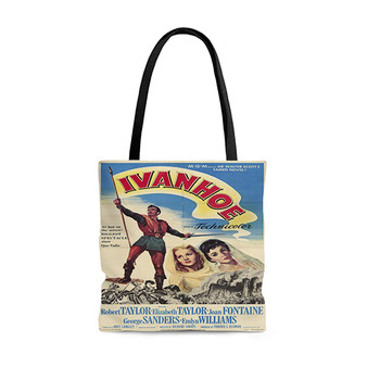 Pastele Ivanhoe Custom Personalized Tote Bag Awesome Unisex Polyester Cotton Bags AOP All Over Print Tote Bag School Work Travel Bags Fashionable Totebag