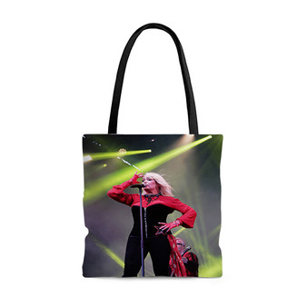 Pastele Kim Wilde Custom Personalized Tote Bag Awesome Unisex Polyester Cotton Bags AOP All Over Print Tote Bag School Work Travel Bags Fashionable Totebag
