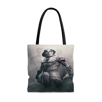 Pastele Moon Knight Custom Personalized Tote Bag Awesome Unisex Polyester Cotton Bags AOP All Over Print Tote Bag School Work Travel Bags Fashionable Totebag