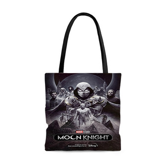Pastele Moon Knight Movie Custom Personalized Tote Bag Awesome Unisex Polyester Cotton Bags AOP All Over Print Tote Bag School Work Travel Bags Fashionable Totebag