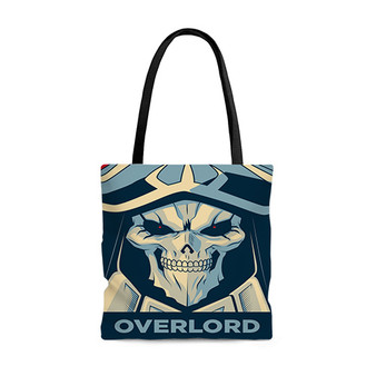 Pastele Overlord Ainz Ooal Gown Custom Personalized Tote Bag Awesome Unisex Polyester Cotton Bags AOP All Over Print Tote Bag School Work Travel Bags Fashionable Totebag
