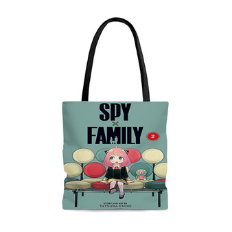 Pastele Spy X Family Custom Personalized Tote Bag Awesome Unisex Polyester Cotton Bags AOP All Over Print Tote Bag School Work Travel Bags Fashionable Totebag