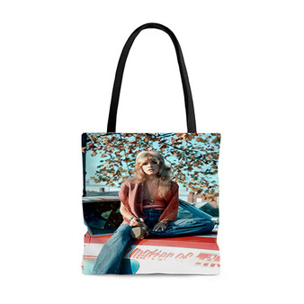 Pastele Stevie Nicks Vintage Custom Personalized Tote Bag Awesome Unisex Polyester Cotton Bags AOP All Over Print Tote Bag School Work Travel Bags Fashionable Totebag