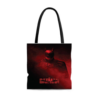 Pastele The Batman 2022 Custom Personalized Tote Bag Awesome Unisex Polyester Cotton Bags AOP All Over Print Tote Bag School Work Travel Bags Fashionable Totebag