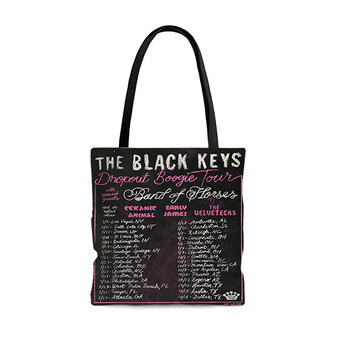 Pastele The Black Keys Dropout Boogie Tour Custom Personalized Tote Bag Awesome Unisex Polyester Cotton Bags AOP All Over Print Tote Bag School Work Travel Bags Fashionable Totebag